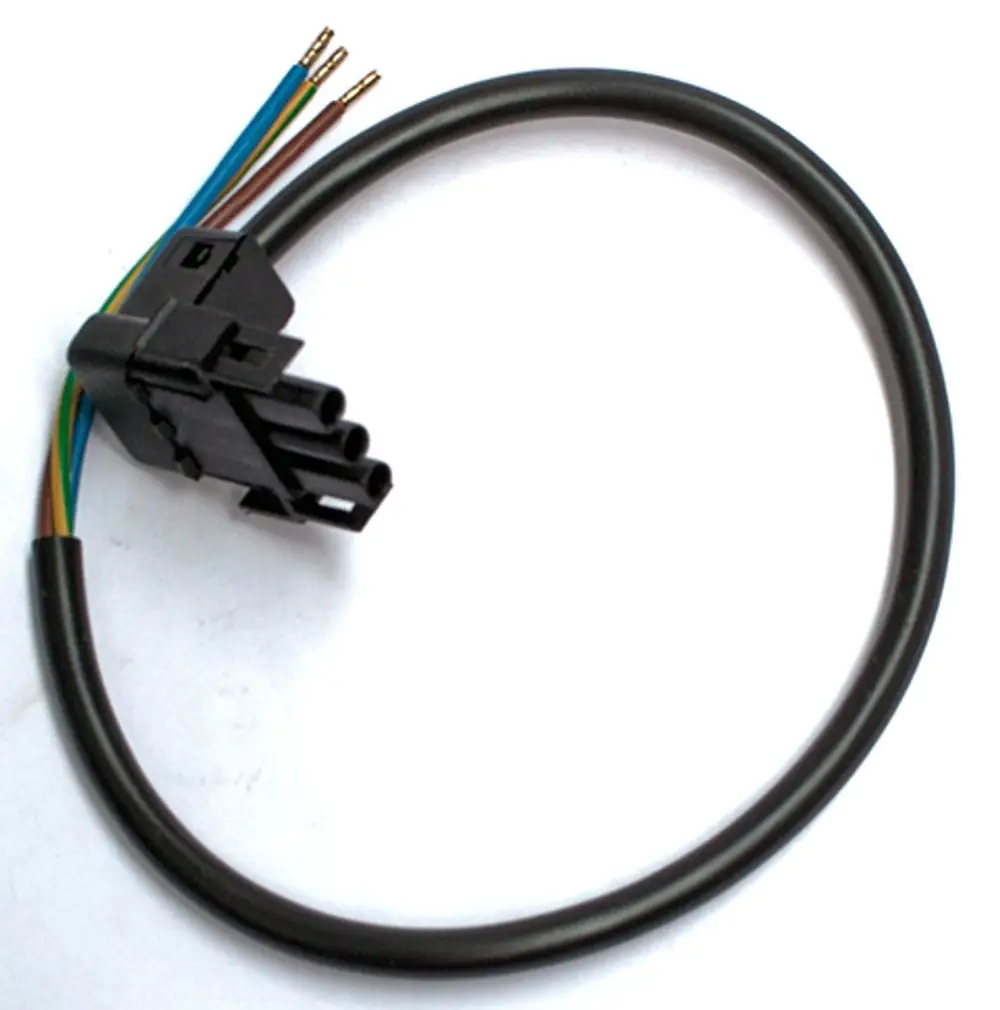 Daikin Anschlusskabel mit einem Stecker und mehreren farbigen Drähte für die Verbindung zu einem Motor in Heizsystemen, geeignet für ROTEX A1 Öl-Brennwert bis Bj 2018.
